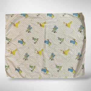 Toddletime Baby Receiving Blanket Vintage Animals‎  Cotton